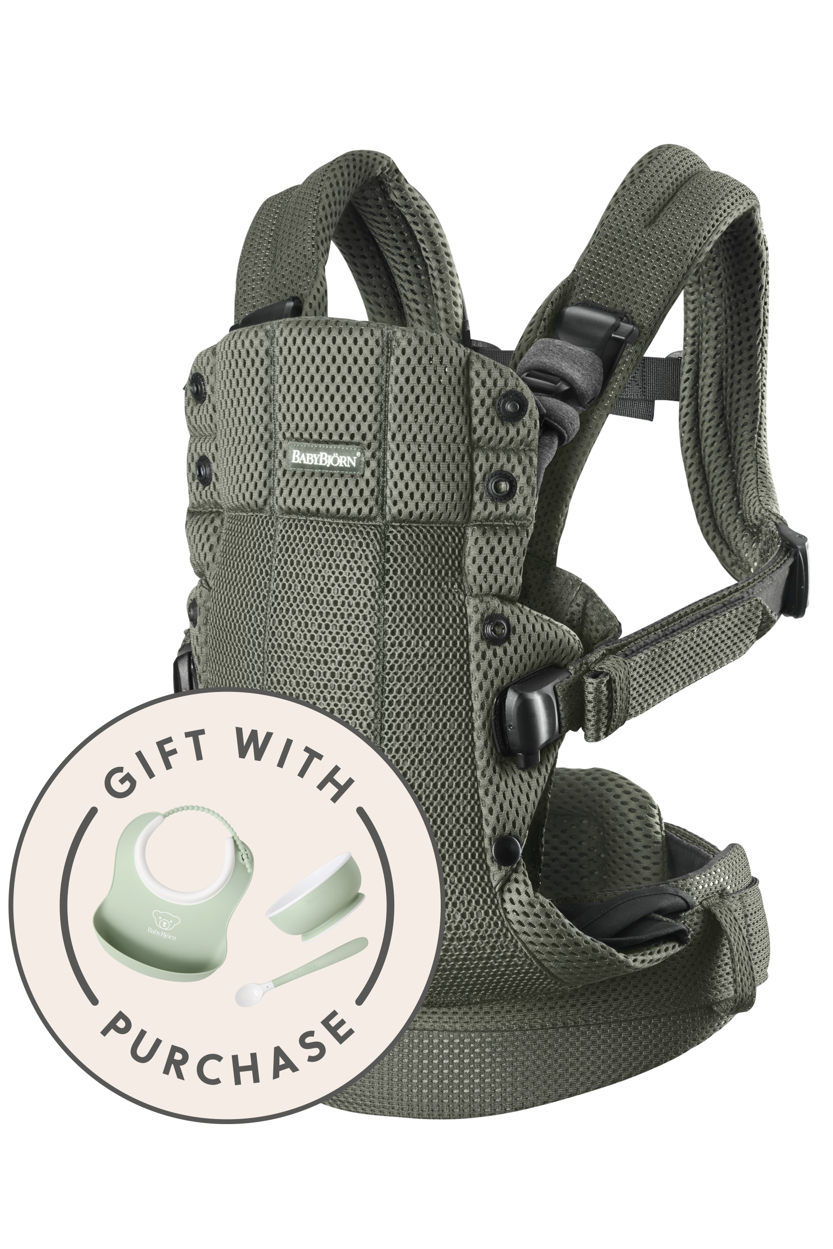 Baby Carrier Harmony—comfy, padded back support | BabyBjörn