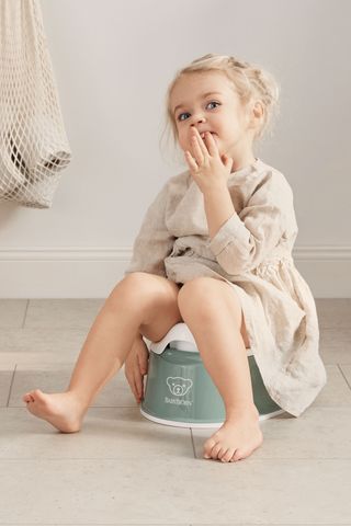 Smart Potty Deep green/White