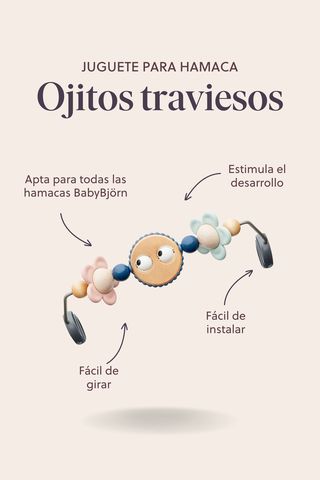 Juguete para Hamaca – Ojitos traviesos - BabyBjörn