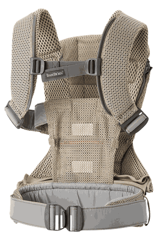 Baby Carrier One Air Beige Gray 3D mesh - BabyBjörn