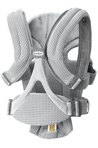 Baby Carrier Free in Gray 3D Mesh - BabyBjörn