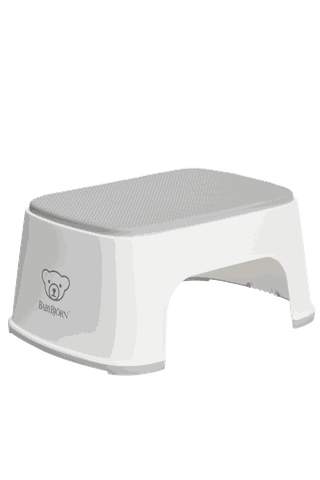 Step Stool White/Gray