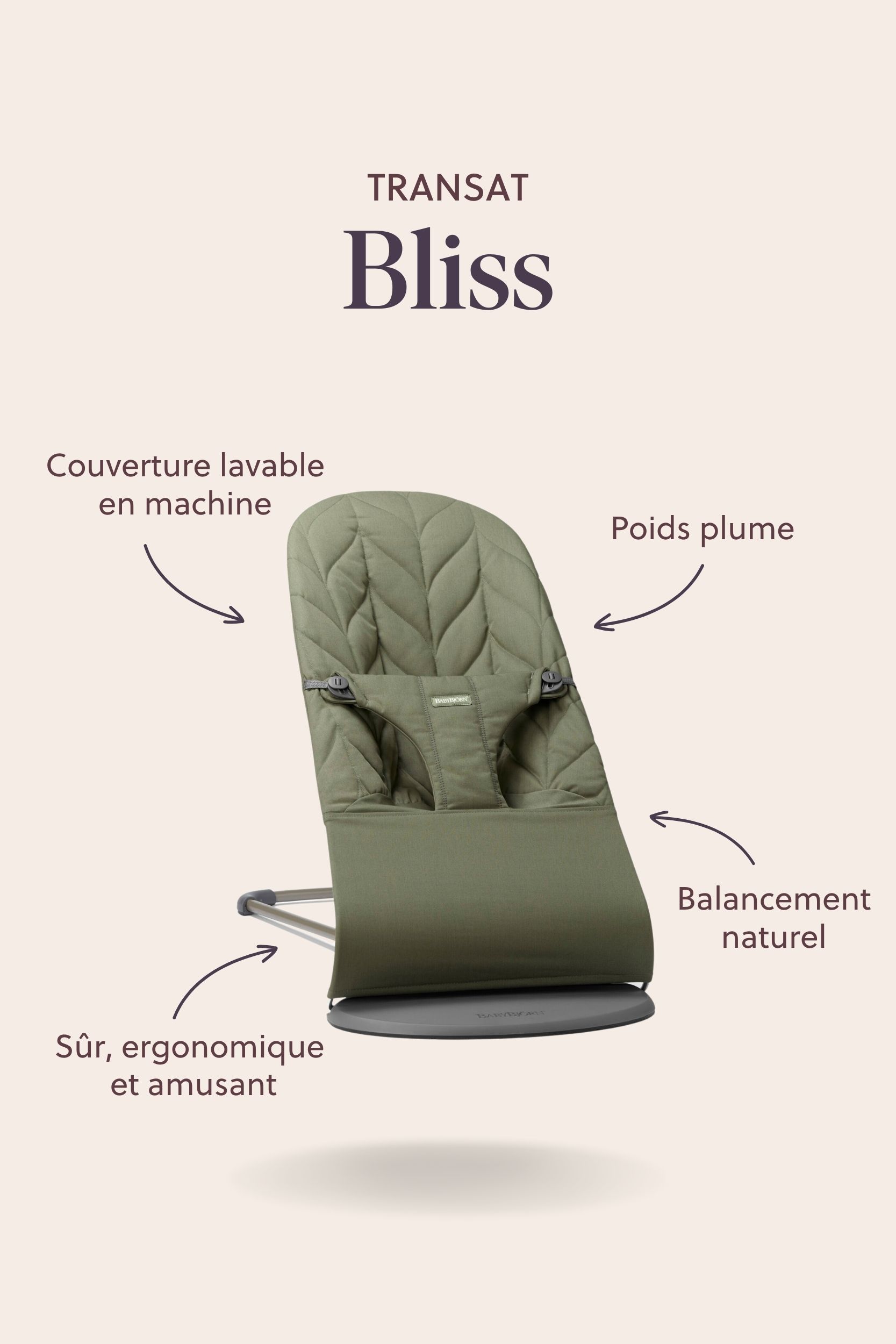 Transat Bliss - Anthracite / Mesh / Gris foncé (BabyBjörn) - Image 11