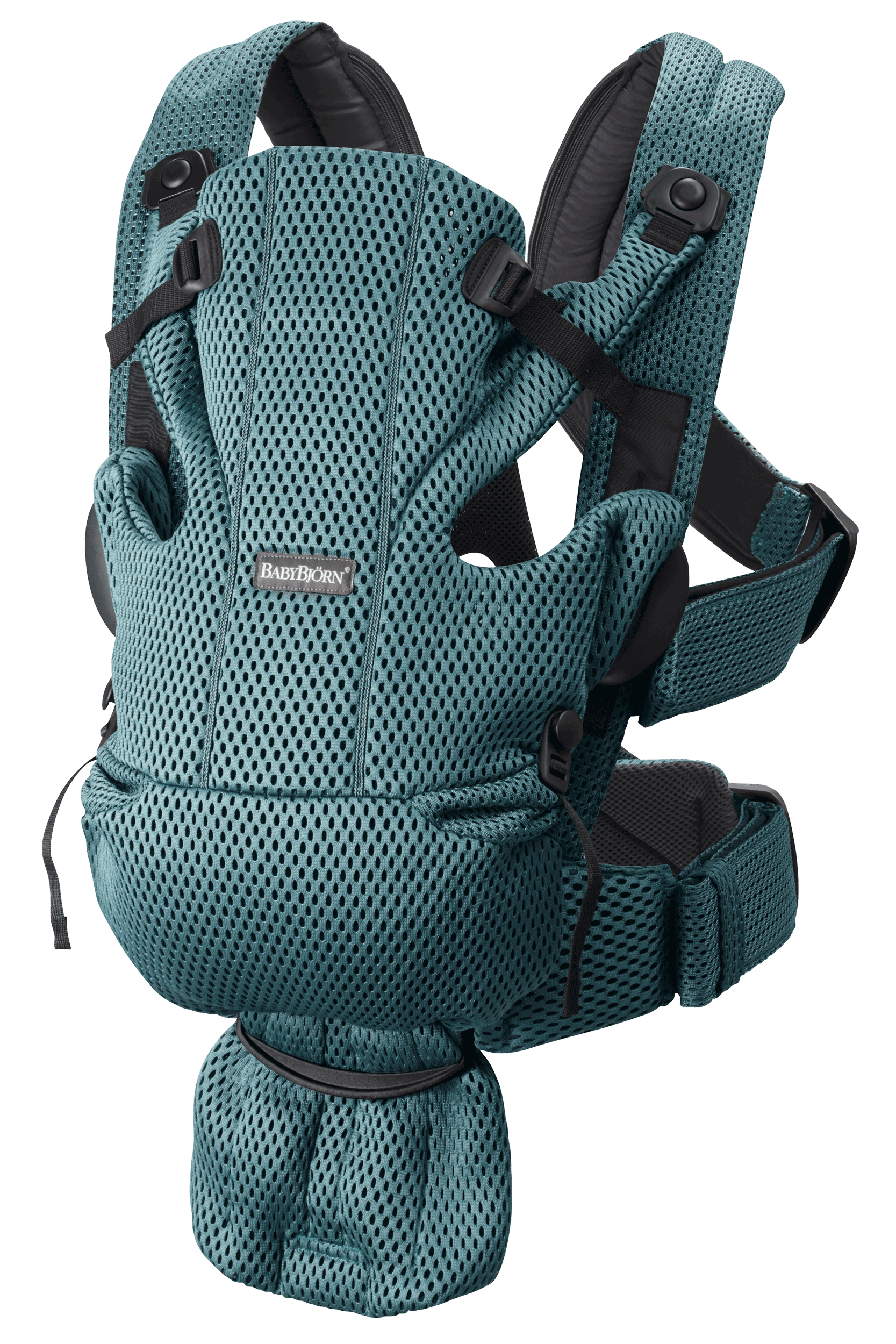 Porte-bébé Move - Vert sauge / Mesh 3D (BabyBjörn) - Image 5