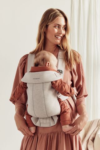 Baby Carrier Mini Light beige - 3D Jersey BabyBjörn