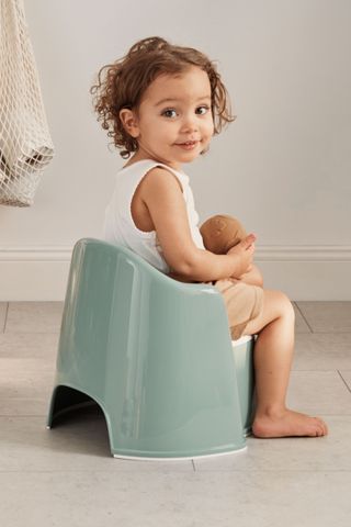 Potty Chair Deep green/White 