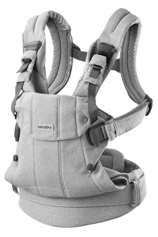 Baby Carrier Harmony in Light gray Woven Mélange - BabyBjörn