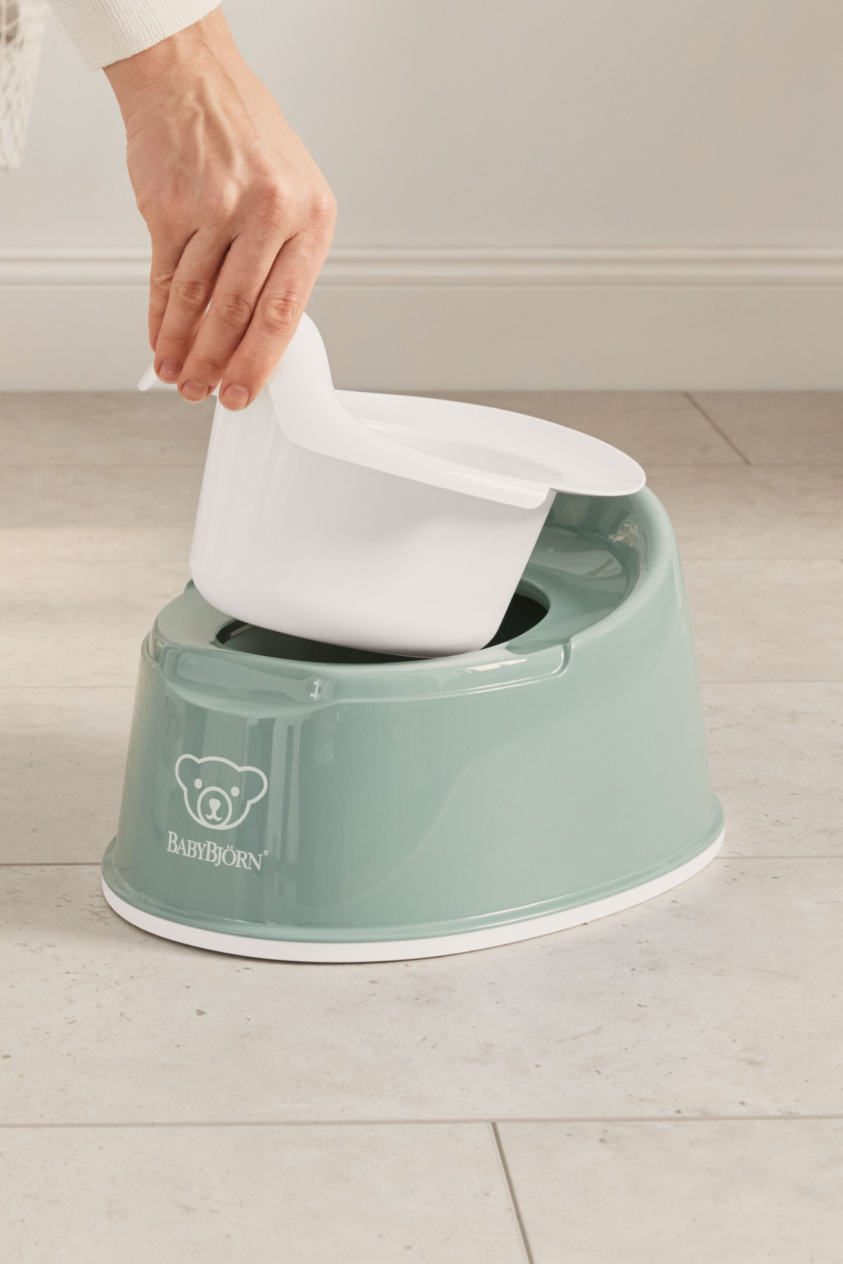 Pot Smart - Vert profond/Blanc (BabyBjörn) - Image 8