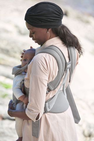 Baby Carrier Free Gray  3D Mesh BabyBjörn