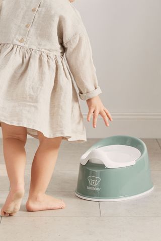 Smart Potty Deep green/White