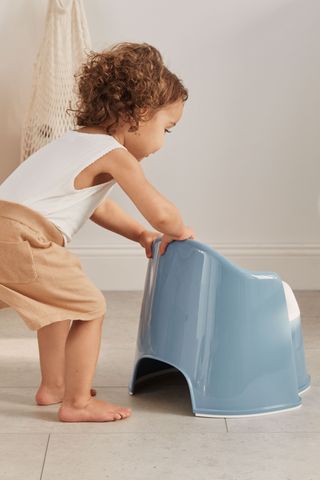 Potty Chair Deep blue/White 