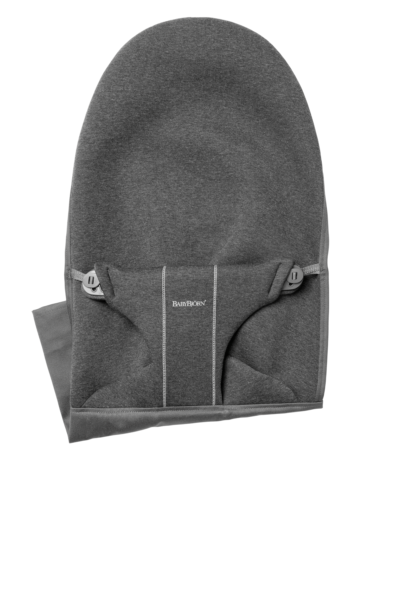 Extra Fabric Seat for Bouncer Bliss - Charcoal grey / 3D Jersey