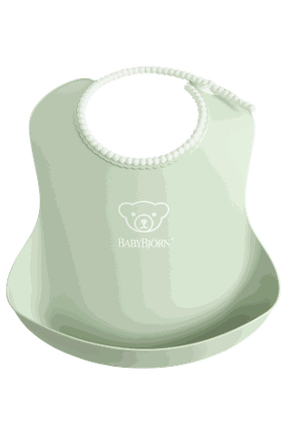 Baby Bib 1 pack Powder Green BabyBjörn