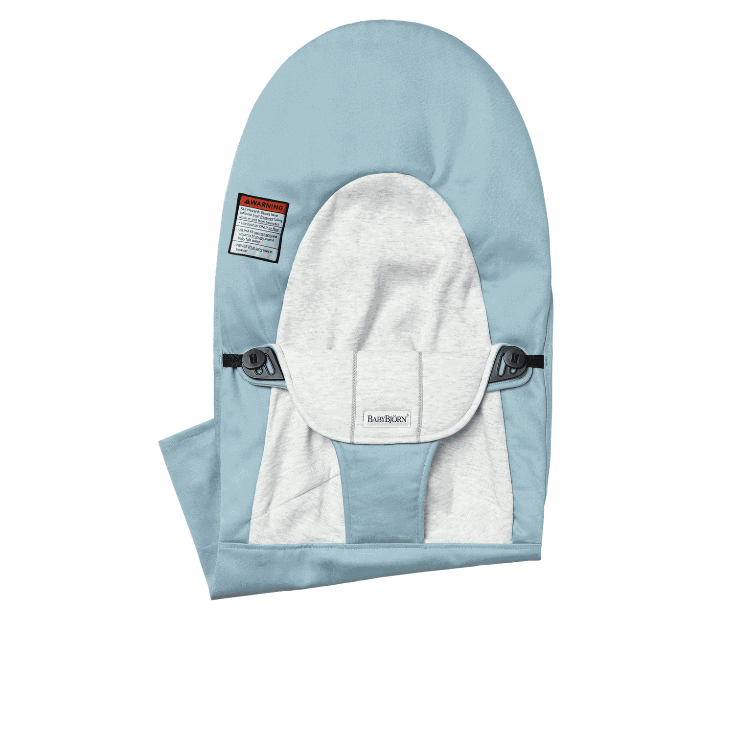 Extra Fabric Seat for Bouncer Balance Soft - Blue/Gray / Woven/Jersey