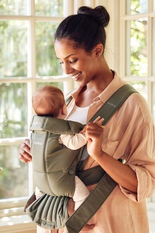 Baby carrier Mini cotone Dark Green BabyBjorn