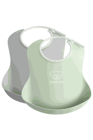 Plastic best sale baby bibs