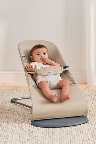 BabyBjorn Bouncer Balance SOFT-COTTON/JERSEY Beige/Gray