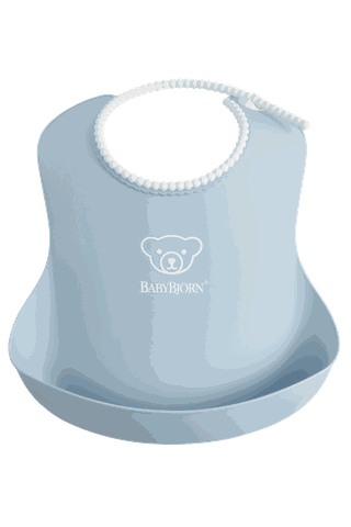 Baby Bib 1 pack Powder Blue BabyBjörn