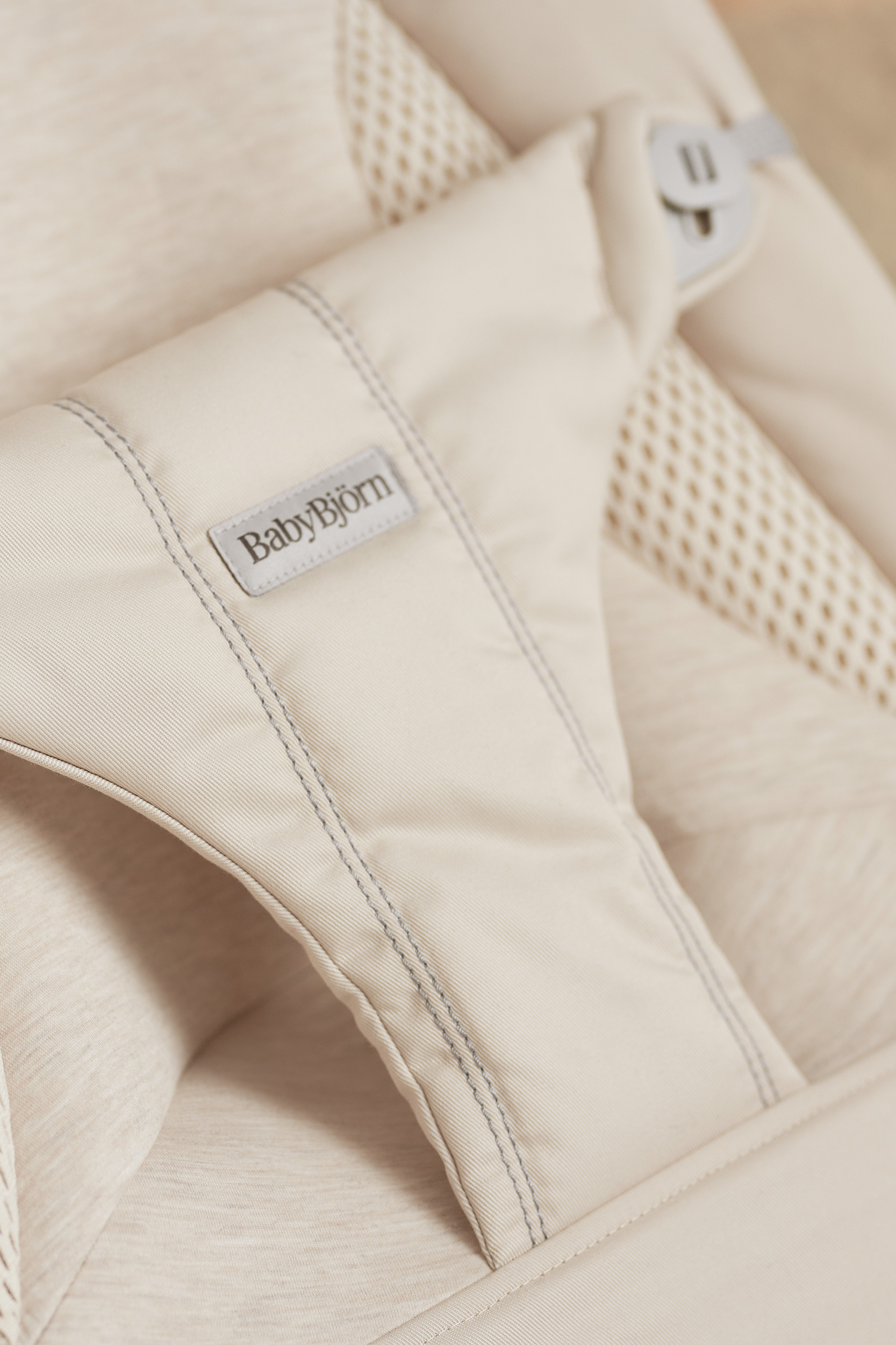 Transat Balance Soft - Beige clair / Tissé/Jersey, Tri-Fabric / Gris clair (BabyBjörn) - Image 9