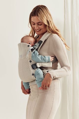 Baby Carrier Harmony - 3D Mesh, Silver