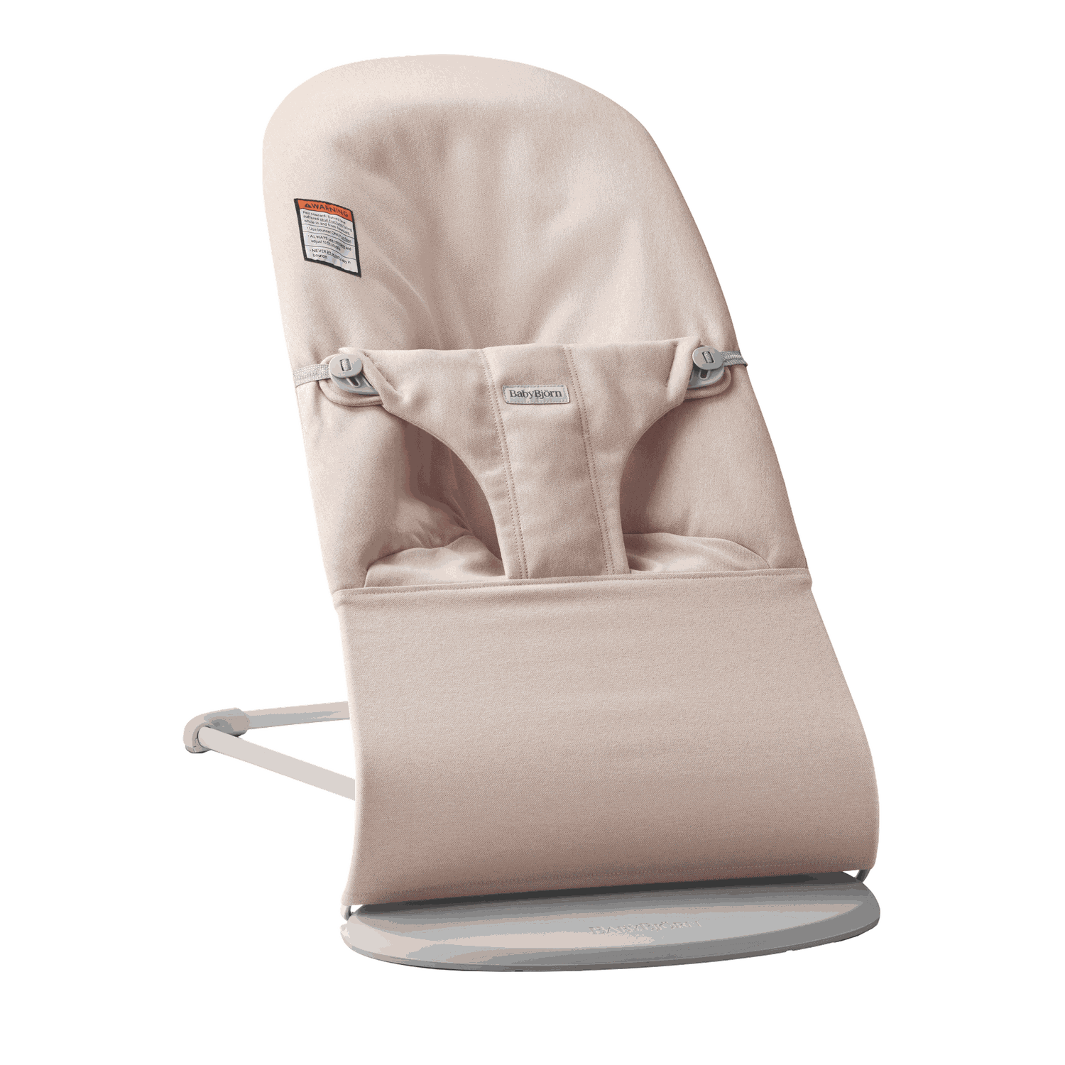 Bouncer Bliss - Light pink / Brushed Woven / Light gray