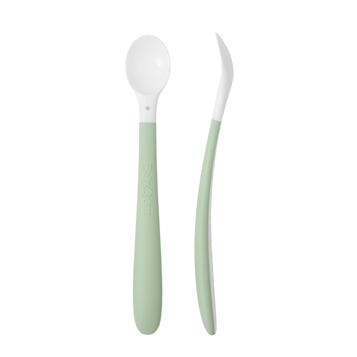 Feeding Spoon, 2-pack - Powder green