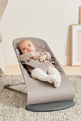 Bouncer Bliss Sand grey BabyBjörn