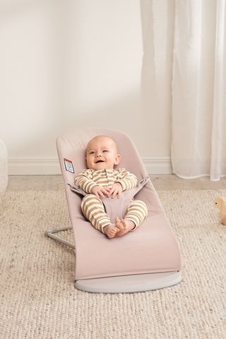 Baby Carrier Harmony in Light pink Woven Mélange - BabyBjörn