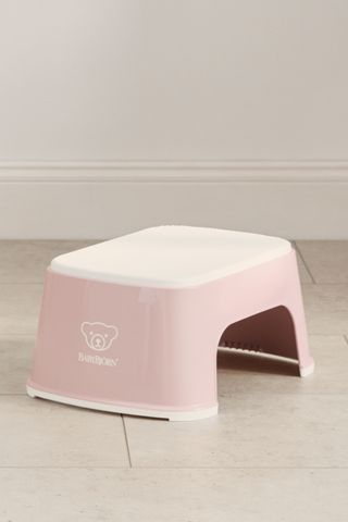 Step Stool Powder pink/White BabyBjörn