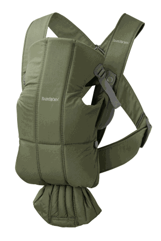 Baby Carrier Mini Woven Dark Green BabyBjörn