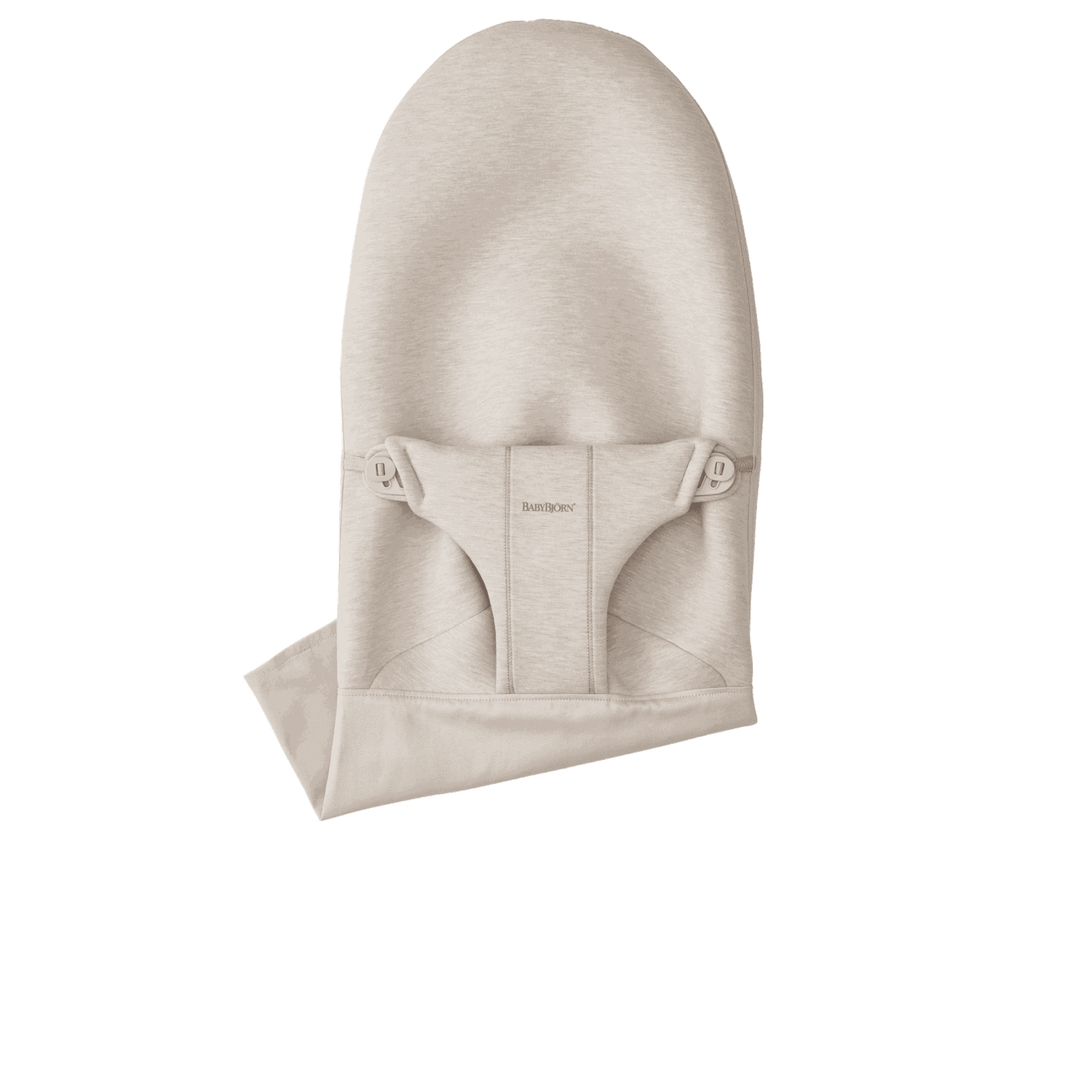 BabyBjörn Stoffen Zitting voor Wipstoeltje Bliss - Lichtbeige / 3D-jersey