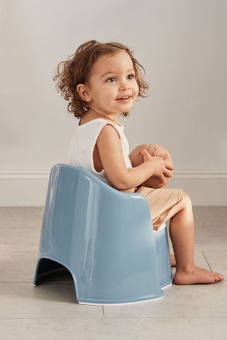 Potty Chair Deep blue/White 