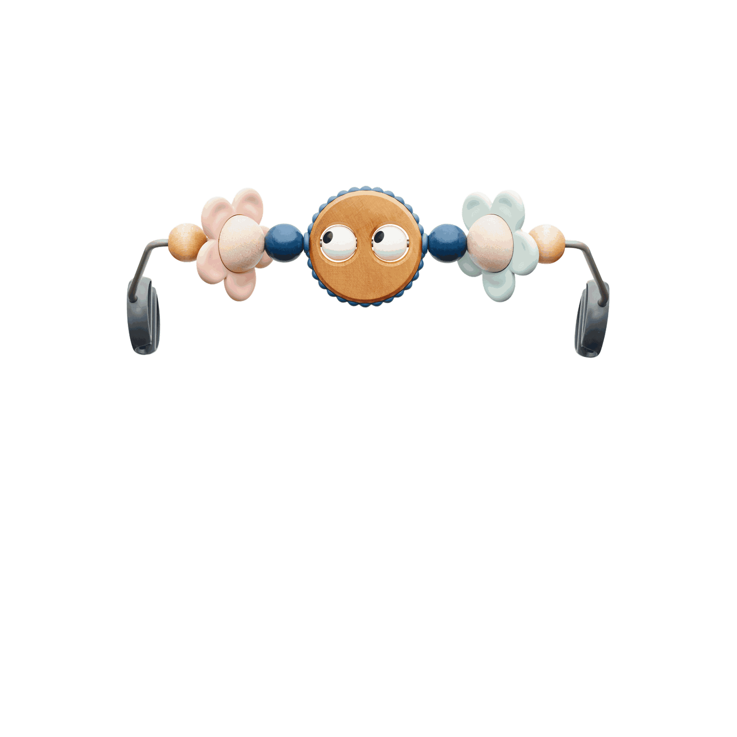 Babybjörn Unisex Pastel Toy For Bouncer Â Googly Eyes