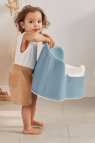 Potty Chair Deep blue/White