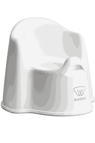 Babybjorn potty store chair white