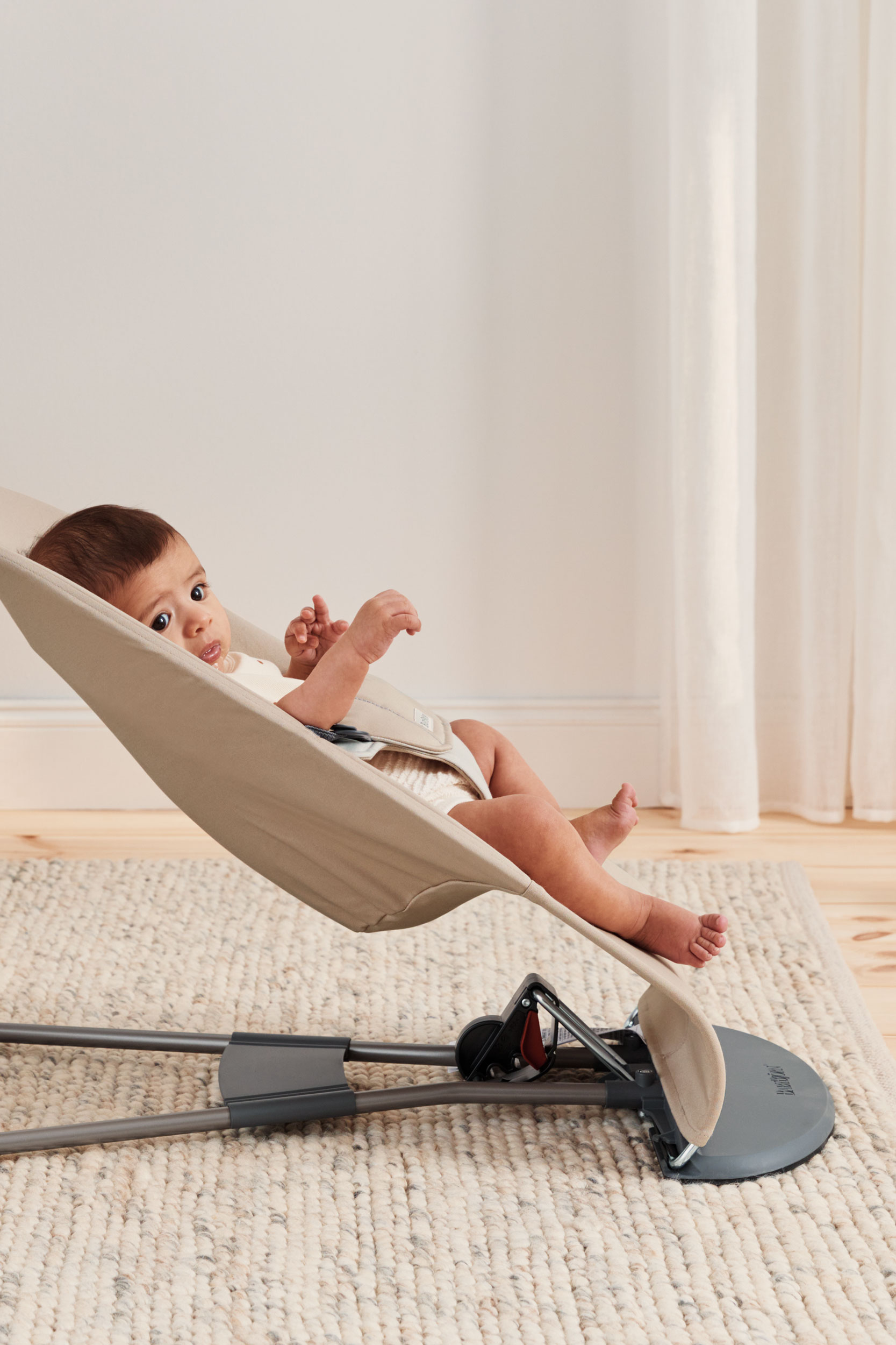 Transat Balance Soft - Kaki/Beige / Tissé / Gris foncé (BabyBjörn) - Image 3