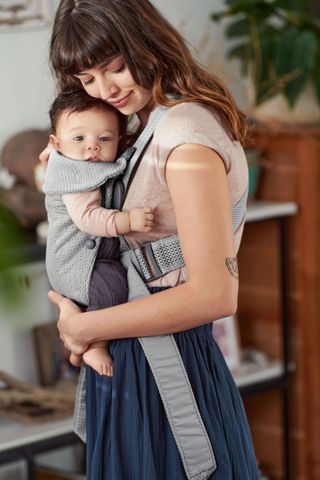 Baby Carrier Mini Gray 3d Mesh