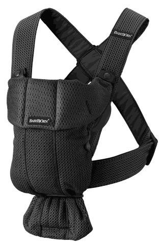 Baby Carrier Mini in Black 3D Mesh - BabyBjörn