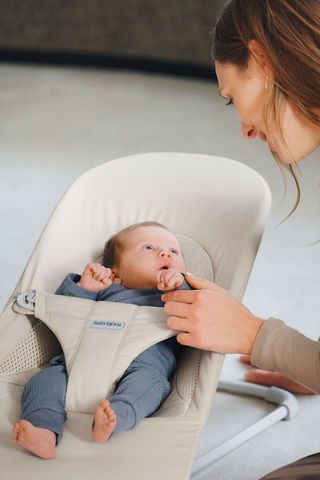 Balance Soft an ergonomic baby bouncer BabyBjorn