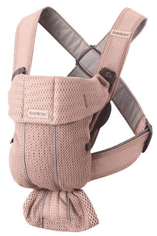 Baby Carrier Mini in dusty pink 3D Mesh - BabyBjörn