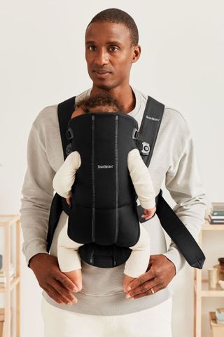 Baby Carrier Mini perfect for a newborn BabyBj rn