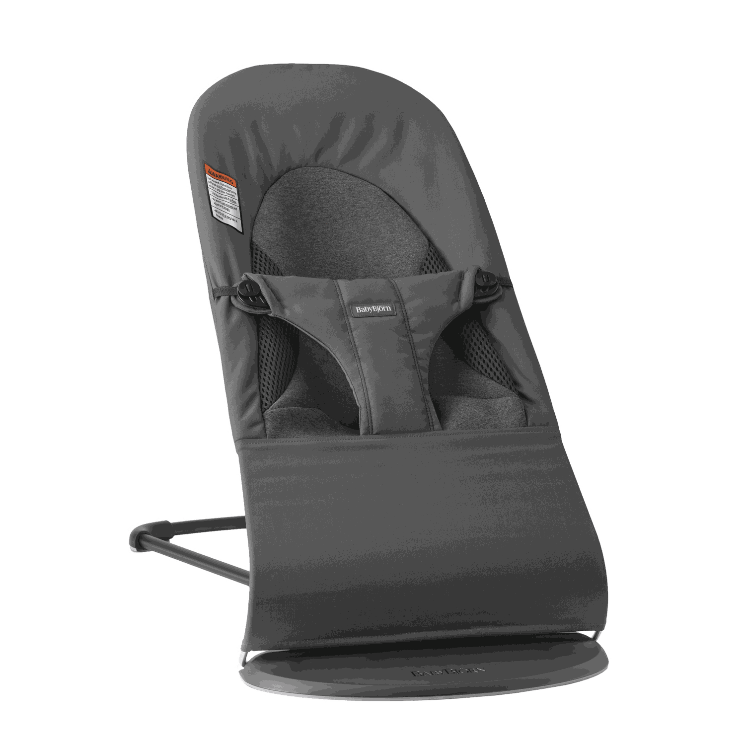 Bouncer Bliss - Dark Gray / Woven/Jersey, Tri-Fabric / Black