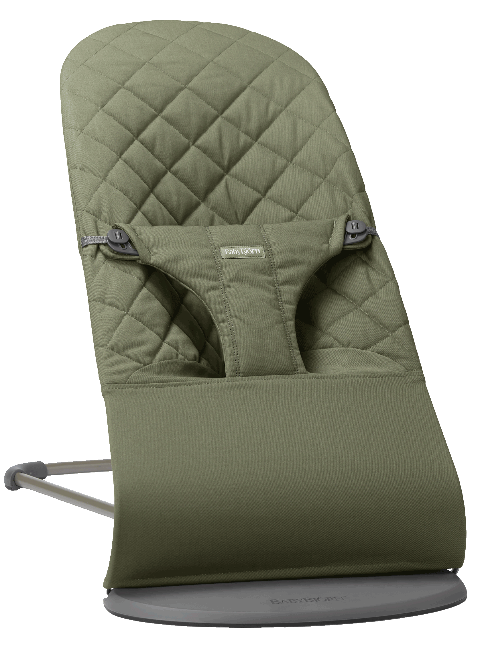 Hamaca Bliss - Verde oscuro / Tejido, Acolchado Clásico / Gris Oscuro