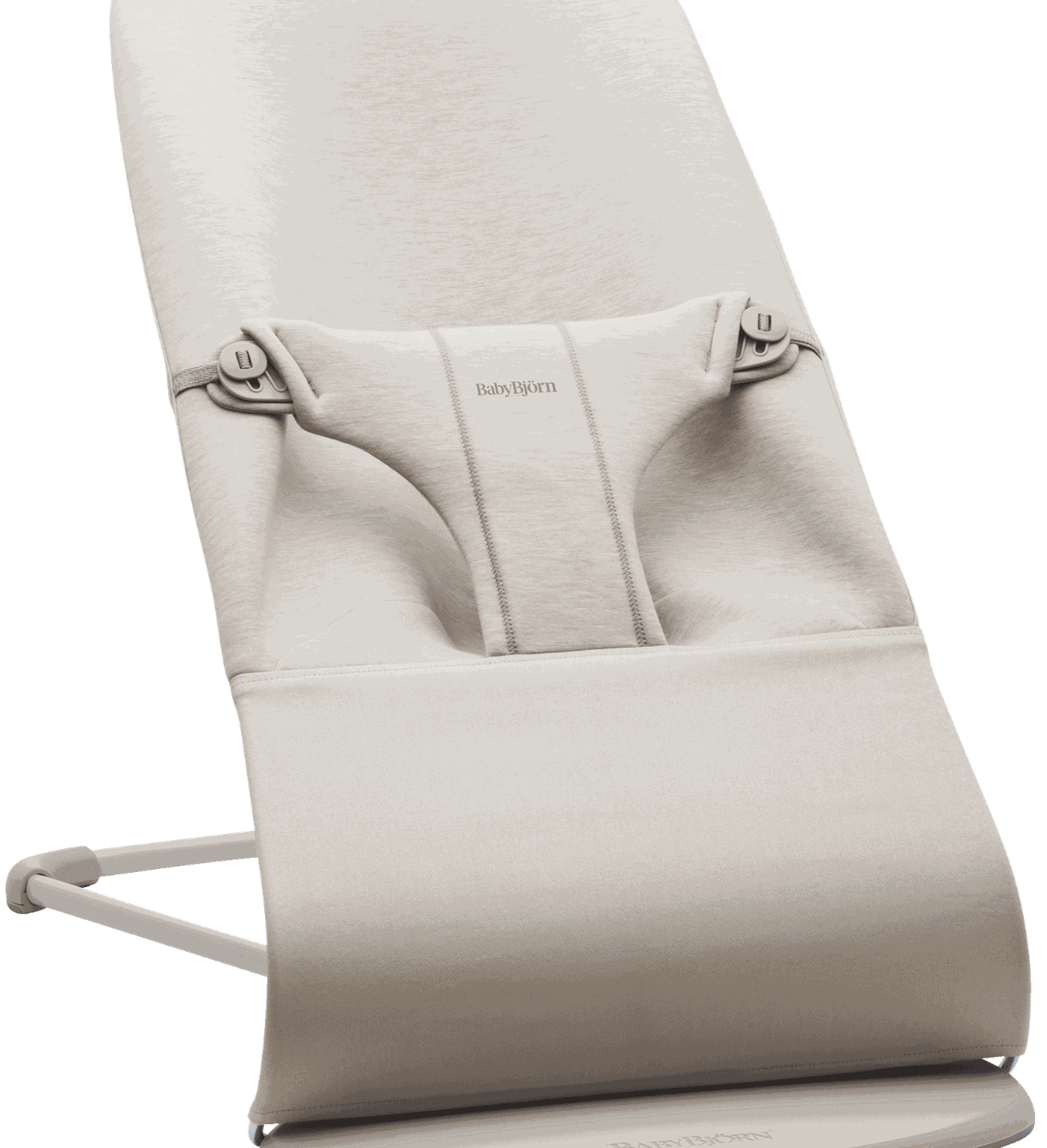 Transat Bliss - Beige clair / Jersey 3D / Gris clair (BabyBjörn) - Image 1