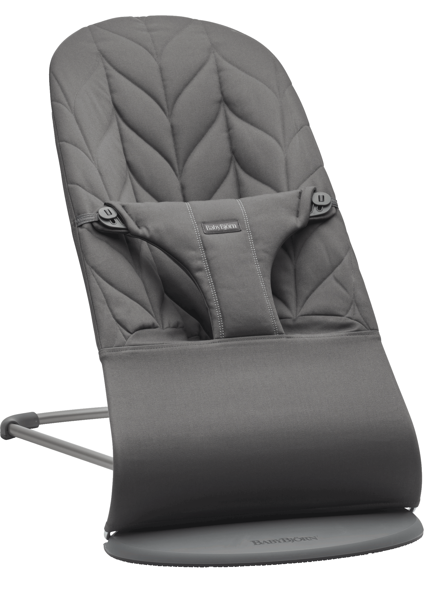 Bouncer Bliss - Anthracite / Woven, Petal quilt / Dark grey Bouncer Bliss - Anthracite / Woven, Petal quilt / Dark grey