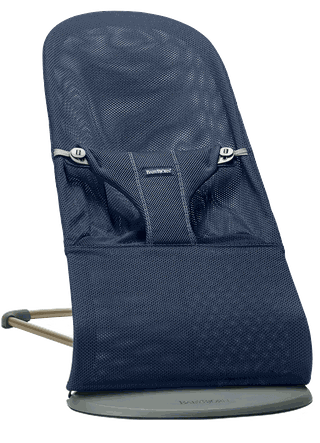 Bouncer Bliss Navy blue - Mesh - Dark gray frame BabyBjörn