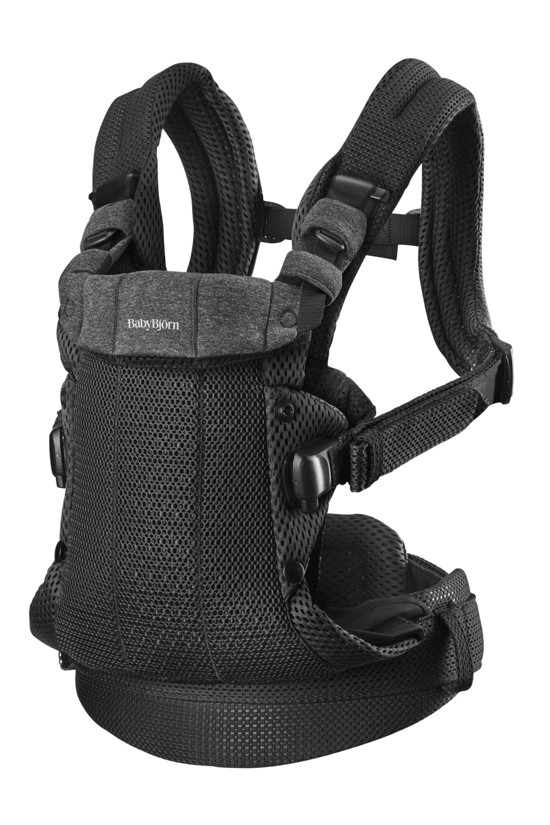 BABYBJÖRN Baby Carrier Harmony ダークグレー Baby Carrier Harmony—comfy, padded back support | BabyBjörn
