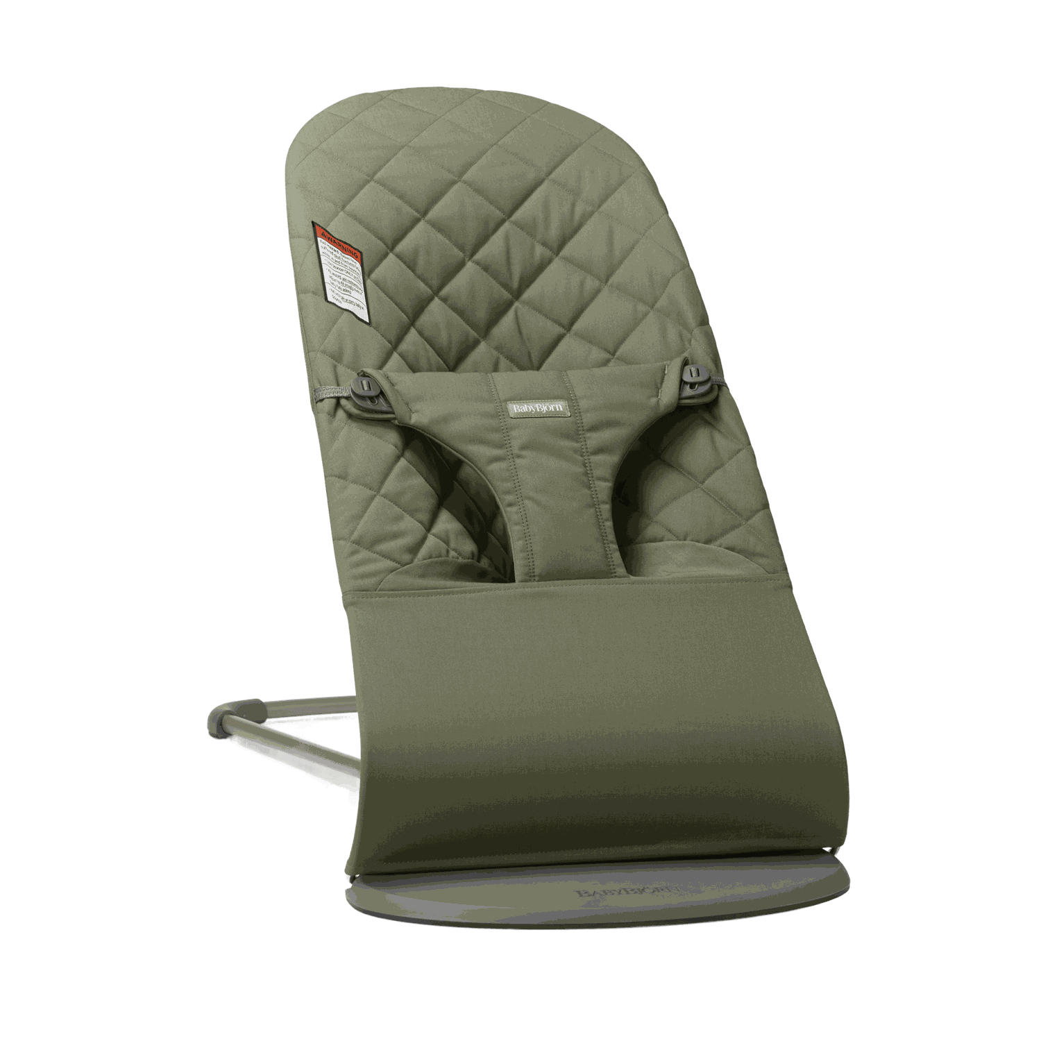 Bouncer Bliss - Dark green / Woven, Classic quilt / Dark gray