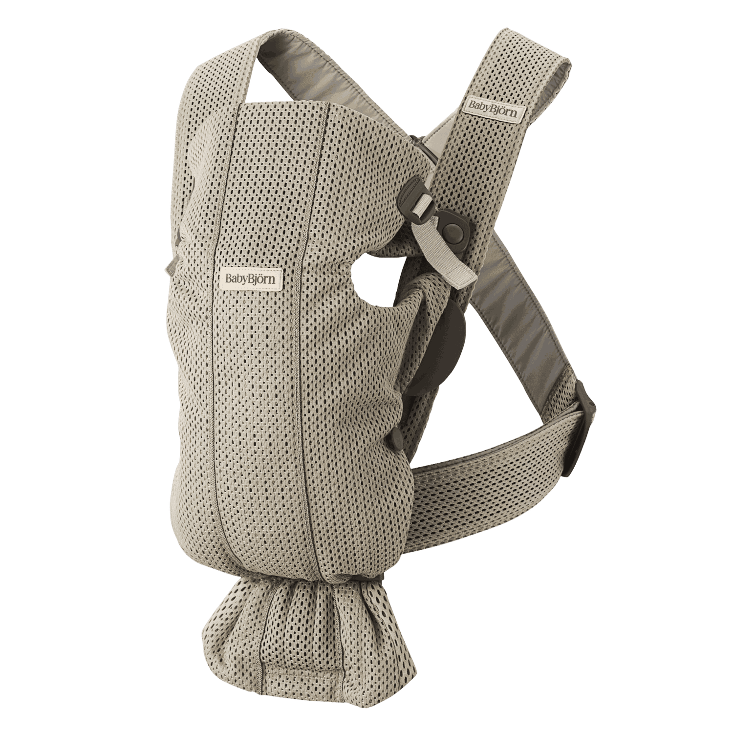 Baby Carrier Mini - Gray beige / 3D Mesh