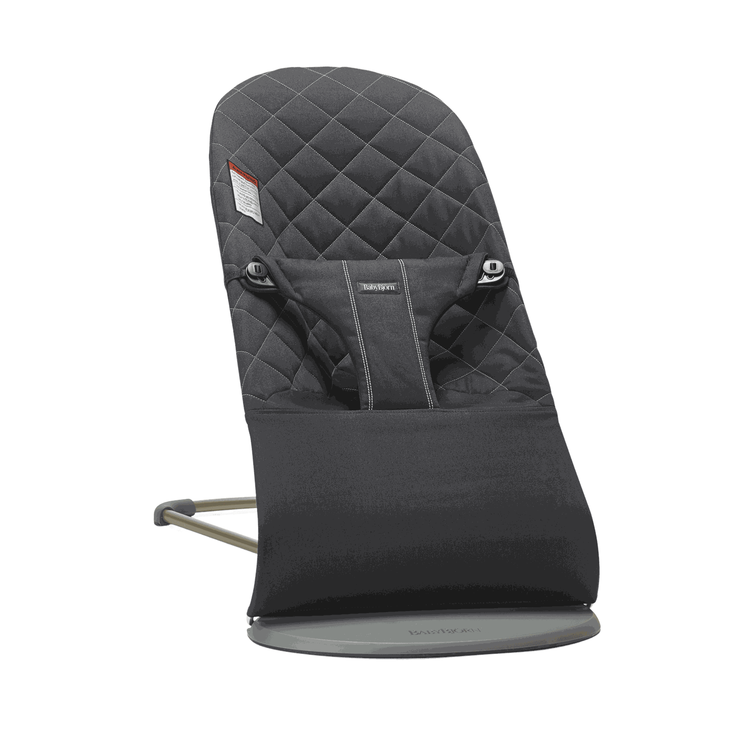 Bouncer Bliss - Black / Woven, Classic quilt / Dark gray